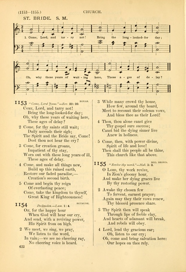 Psalms and Hymns and Spiritual Songs: a manual of worship for the church of Christ page 422
