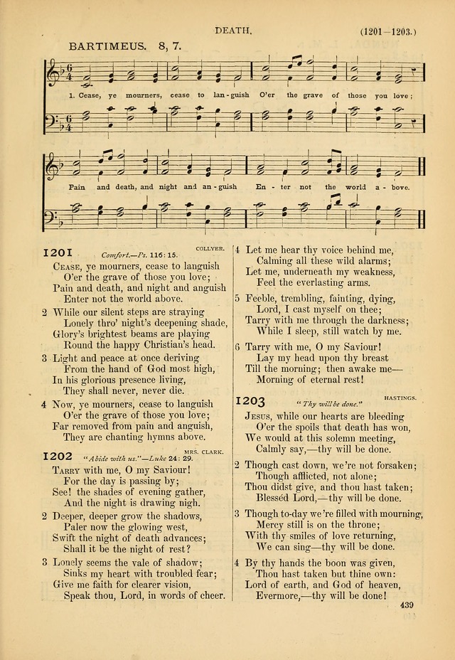 Psalms and Hymns and Spiritual Songs: a manual of worship for the church of Christ page 439