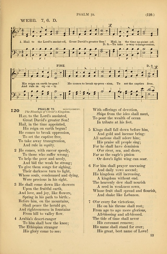 Psalms and Hymns and Spiritual Songs: a manual of worship for the church of Christ page 53