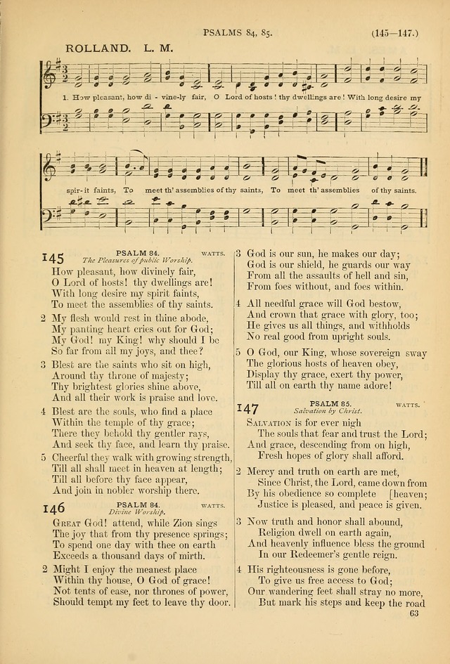 Psalms and Hymns and Spiritual Songs: a manual of worship for the church of Christ page 63
