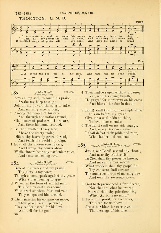 Psalms and Hymns and Spiritual Songs: a manual of worship for the church of Christ page 76