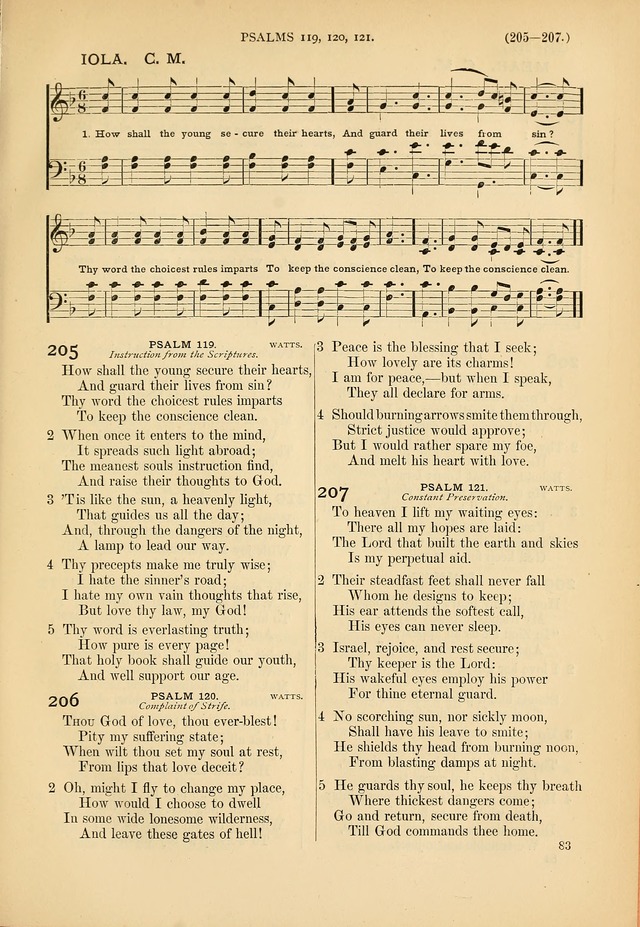 Psalms and Hymns and Spiritual Songs: a manual of worship for the church of Christ page 83