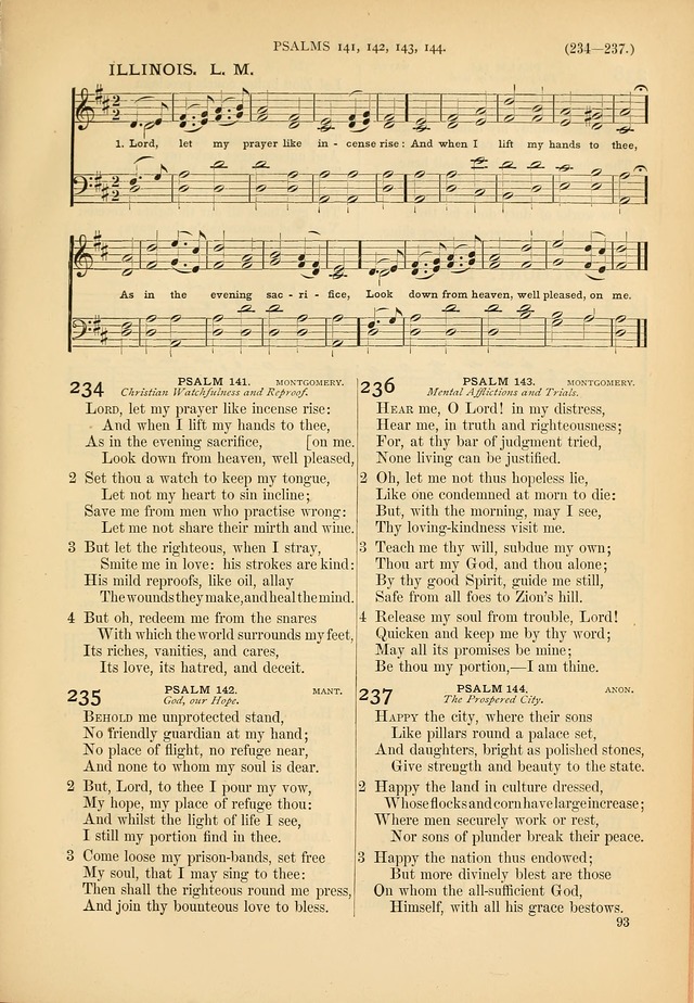 Psalms and Hymns and Spiritual Songs: a manual of worship for the church of Christ page 93