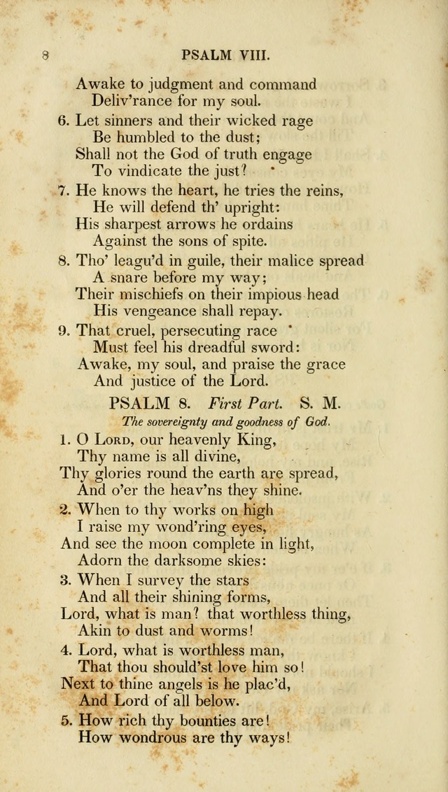 Psalms and Hymns, for the Use of the German Reformed Church, in the United States of America. (2nd ed.) page 11