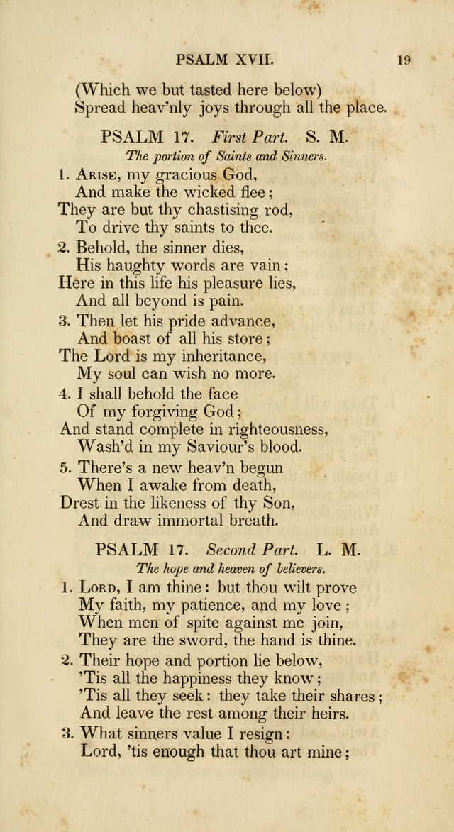 Psalms and Hymns, for the Use of the German Reformed Church, in the United States of America. (2nd ed.) page 22
