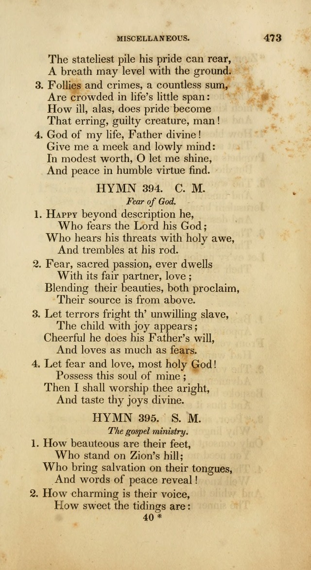 Psalms and Hymns, for the Use of the German Reformed Church, in the United States of America. (2nd ed.) page 476