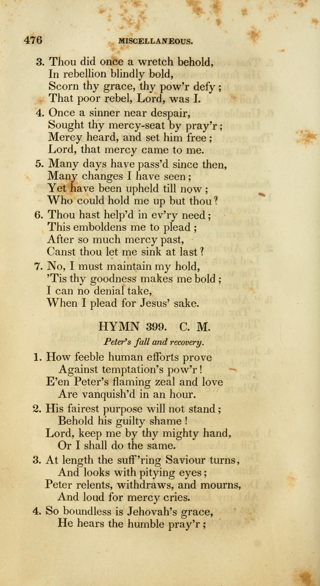 Psalms and Hymns, for the Use of the German Reformed Church, in the United States of America. (2nd ed.) page 479