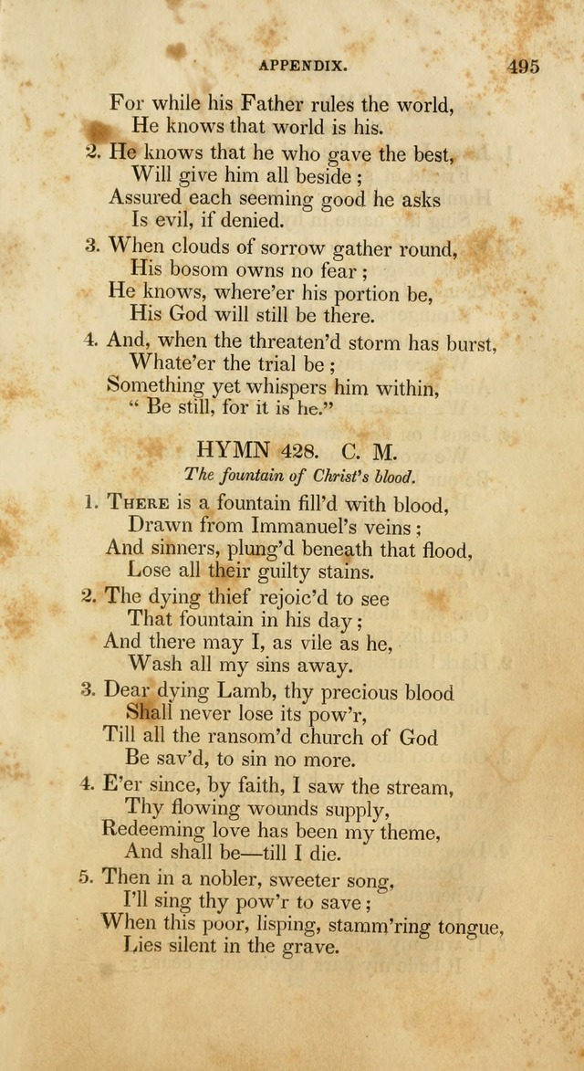 Psalms and Hymns, for the Use of the German Reformed Church, in the United States of America. (2nd ed.) page 498