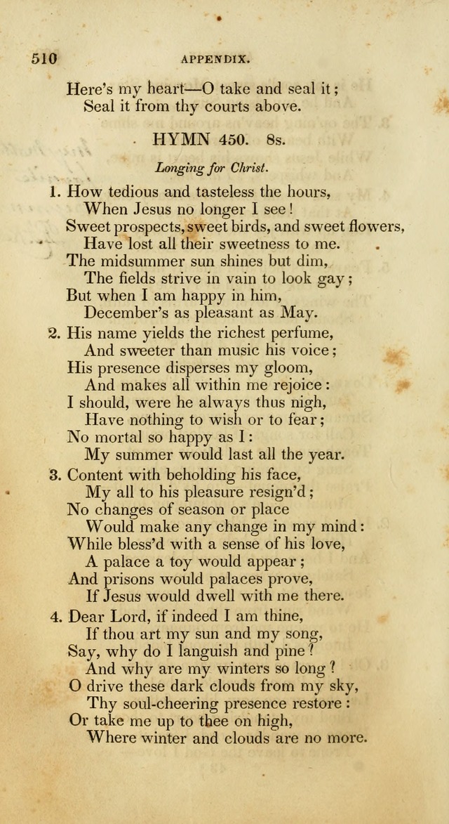 Psalms and Hymns, for the Use of the German Reformed Church, in the United States of America. (2nd ed.) page 513