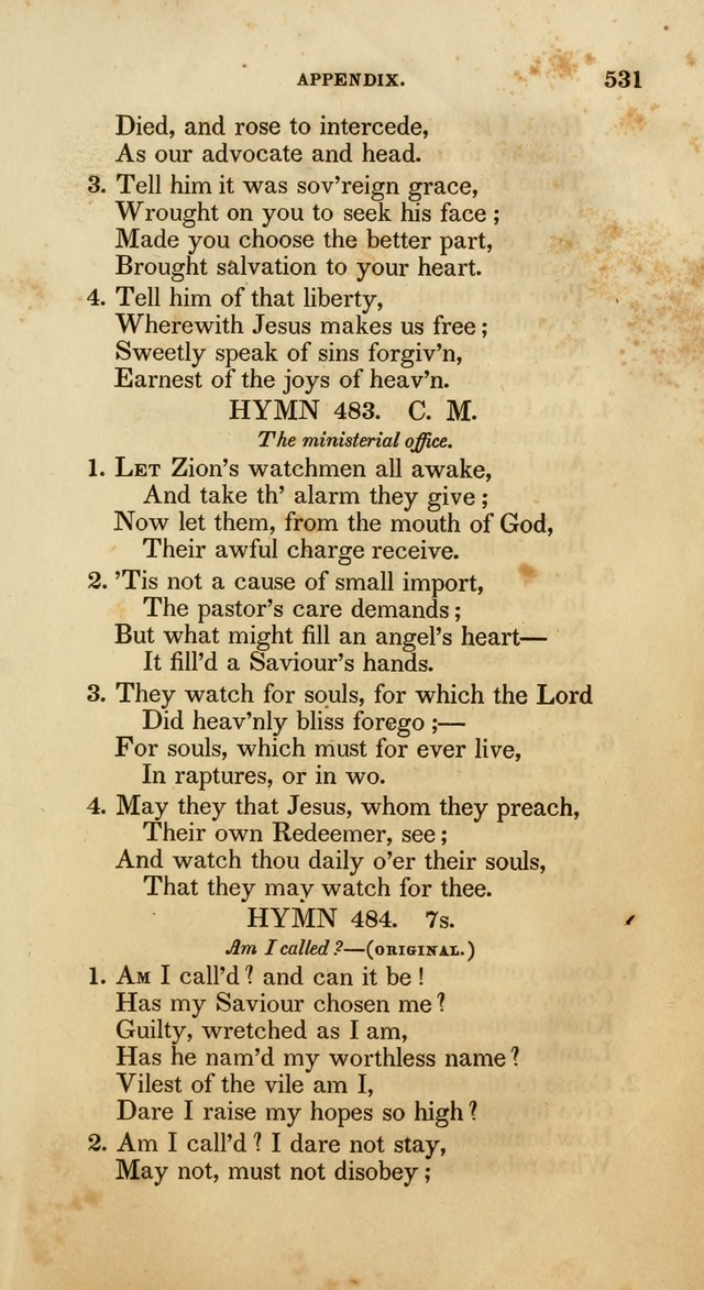 Psalms and Hymns, for the Use of the German Reformed Church, in the United States of America. (2nd ed.) page 534