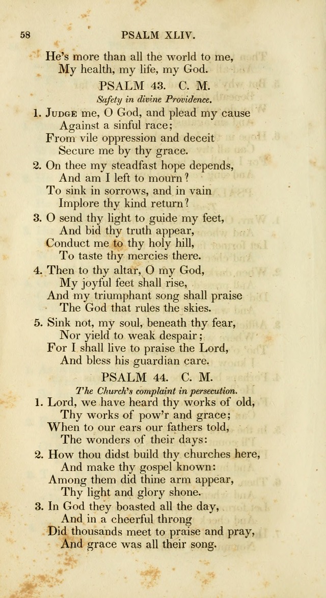 Psalms and Hymns, for the Use of the German Reformed Church, in the United States of America. (2nd ed.) page 61