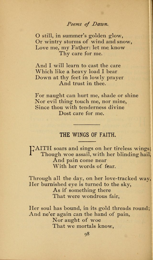 Poems and Hymns of Dawn page 101