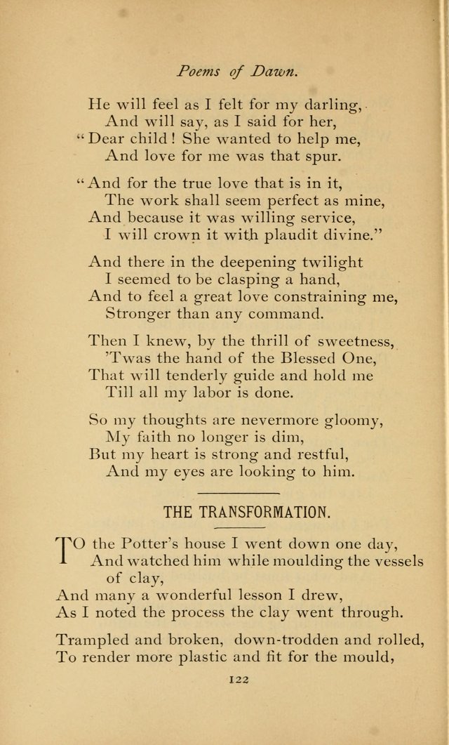 Poems and Hymns of Dawn page 125