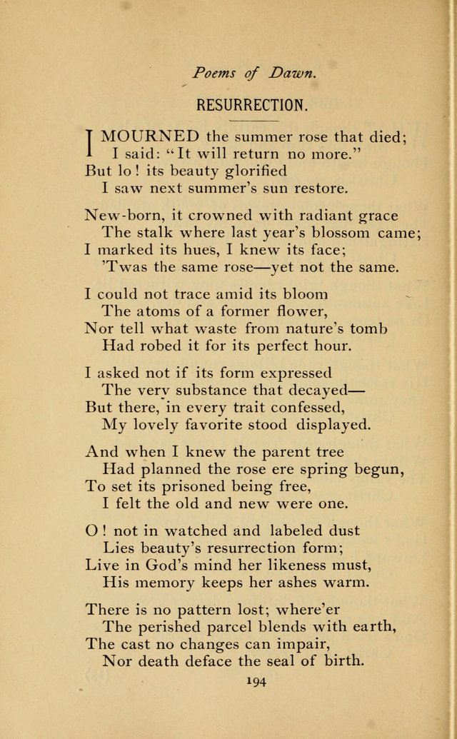 Poems and Hymns of Dawn page 197