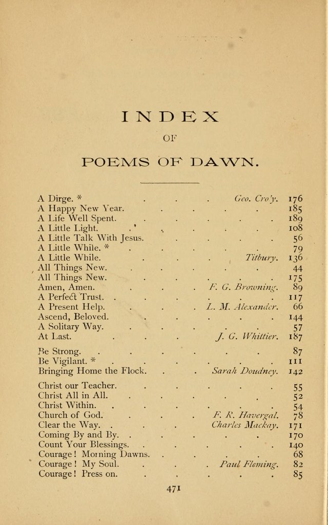 Poems and Hymns of Dawn page 477