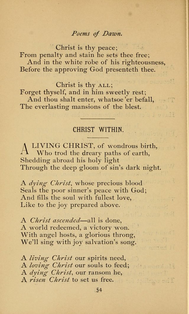 Poems and Hymns of Dawn page 57