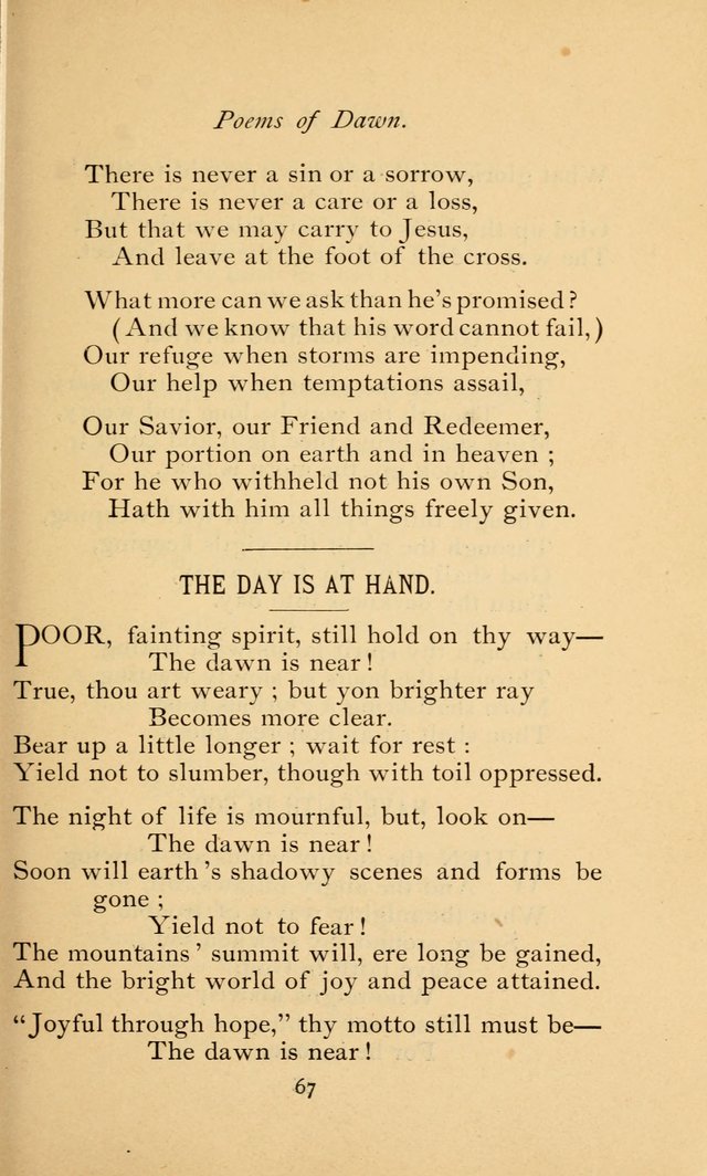 Poems and Hymns of Dawn page 70