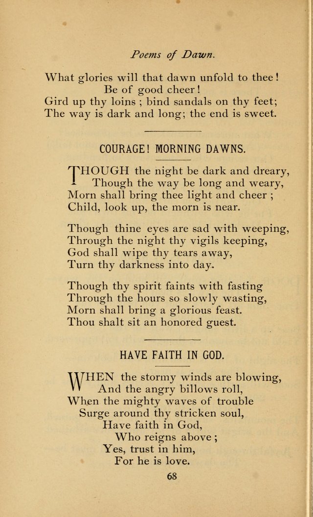Poems and Hymns of Dawn page 71