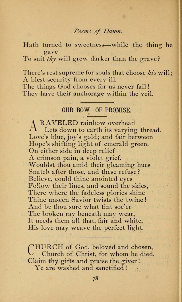 Poems and Hymns of Dawn page 81