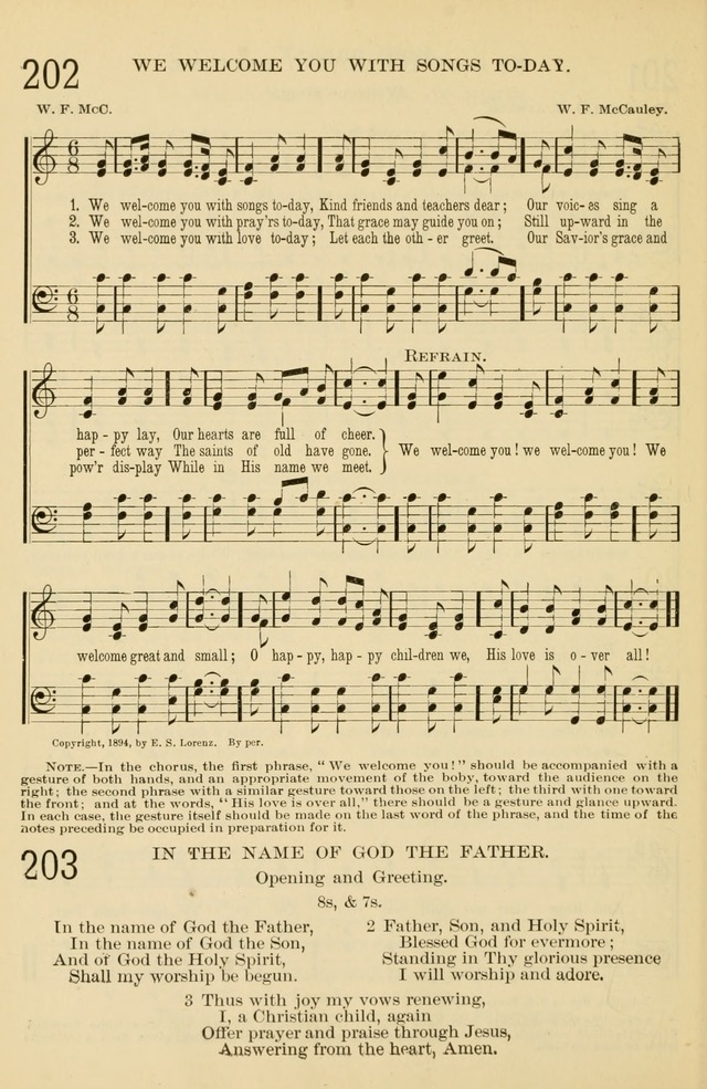 The Primary and Junior Hymnal page 166