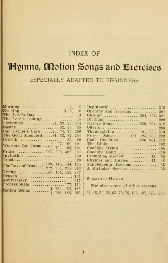 The Primary and Junior Hymnal page 5