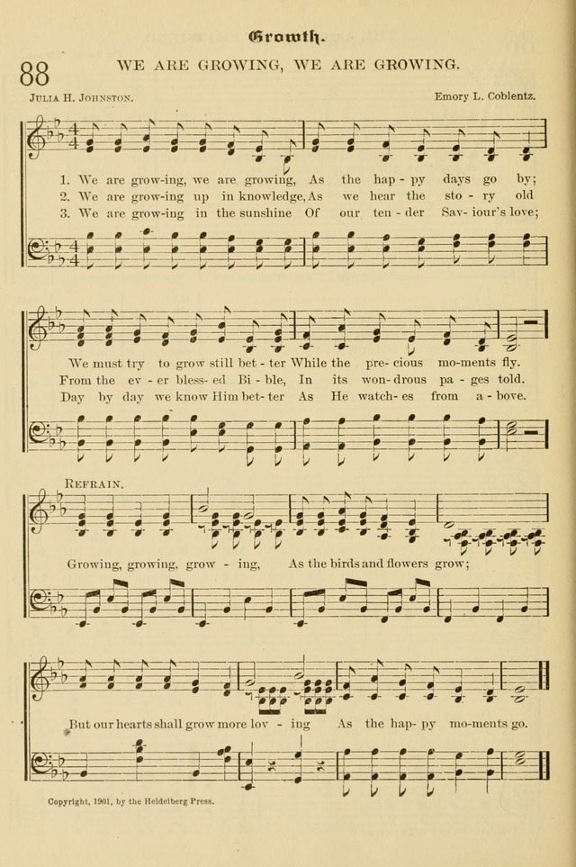 The Primary and Junior Hymnal page 74