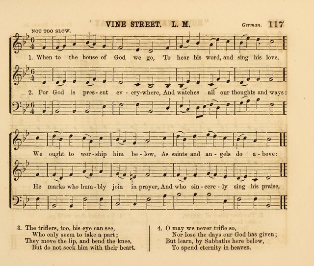 The Presbyterian Juvenile Psalmodist page 117