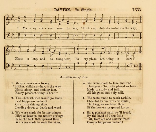 The Presbyterian Juvenile Psalmodist page 173