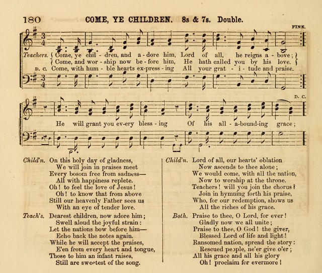 The Presbyterian Juvenile Psalmodist page 180