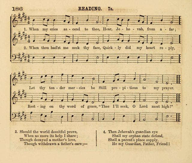 The Presbyterian Juvenile Psalmodist page 186