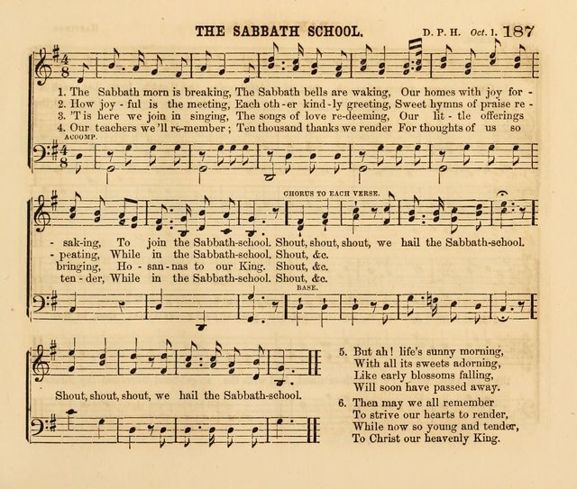 The Presbyterian Juvenile Psalmodist page 187