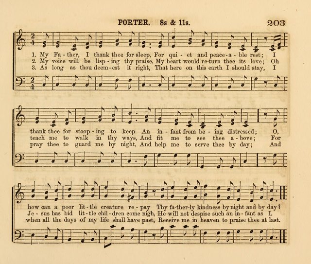 The Presbyterian Juvenile Psalmodist page 203