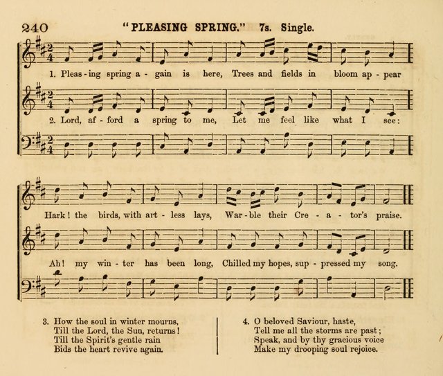 The Presbyterian Juvenile Psalmodist page 240