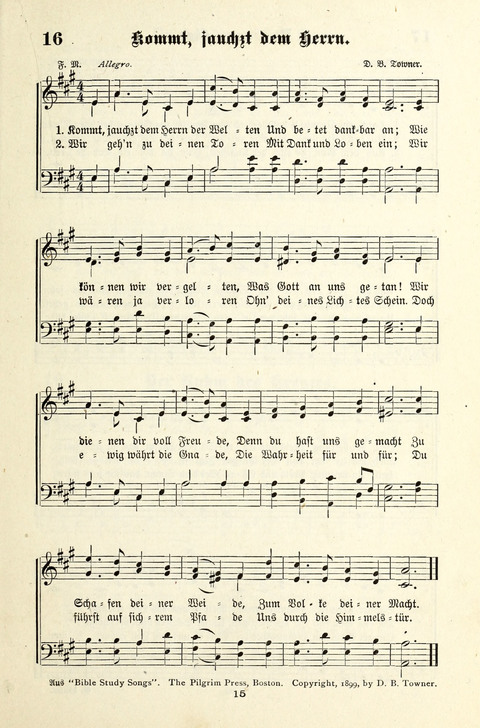 Pilgerklänge: eine Liedersammlung für Erbauungs- und Heilsversammlungen page 13