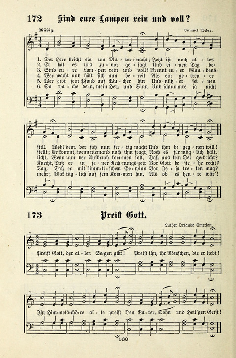 Pilgerklänge: eine Liedersammlung für Erbauungs- und Heilsversammlungen page 158