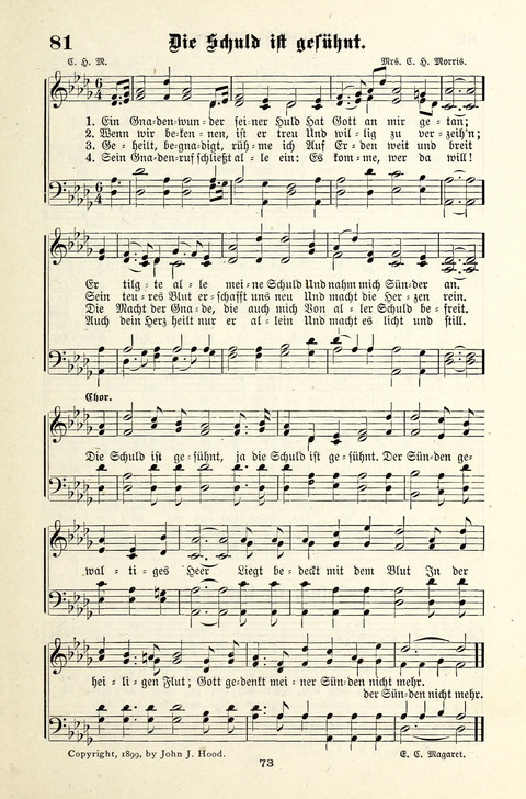 Pilgerklänge: eine Liedersammlung für Erbauungs- und Heilsversammlungen page 71