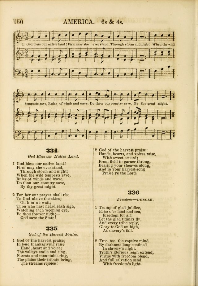 The Psalms of Life: A Compilation of Psalms, Hymns, Chants, Anthems, &c. Embodying the Spiritual, Progressive and Reformatory Sentiment of the Present Age page 150