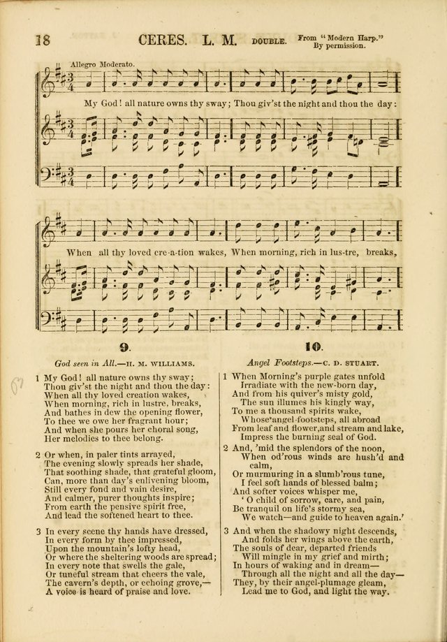 The Psalms of Life: A Compilation of Psalms, Hymns, Chants, Anthems, &c. Embodying the Spiritual, Progressive and Reformatory Sentiment of the Present Age page 18