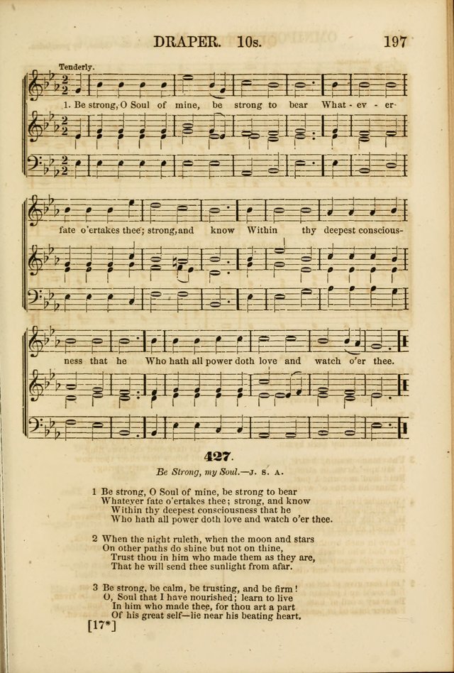 The Psalms of Life: A Compilation of Psalms, Hymns, Chants, Anthems, &c. Embodying the Spiritual, Progressive and Reformatory Sentiment of the Present Age page 197