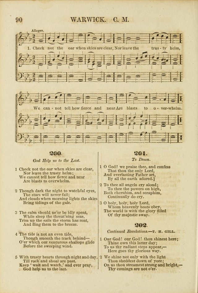 The Psalms of Life: A Compilation of Psalms, Hymns, Chants, Anthems, &c. Embodying the Spiritual, Progressive and Reformatory Sentiment of the Present Age page 90