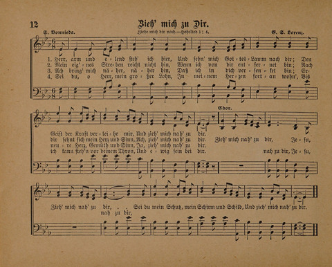 Pilger Lieder: für die Sonntagschule, Erbauungsstunde, Familie, u.s.w. page 12