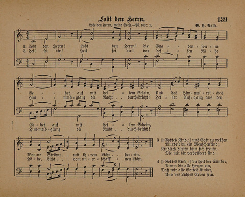Pilger Lieder: für die Sonntagschule, Erbauungsstunde, Familie, u.s.w. page 139