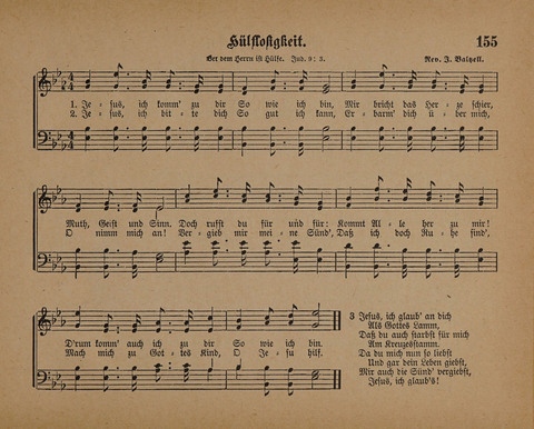 Pilger Lieder: für die Sonntagschule, Erbauungsstunde, Familie, u.s.w. page 155