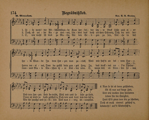 Pilger Lieder: für die Sonntagschule, Erbauungsstunde, Familie, u.s.w. page 174