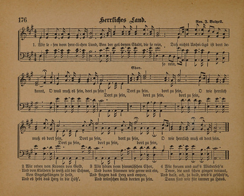Pilger Lieder: für die Sonntagschule, Erbauungsstunde, Familie, u.s.w. page 176