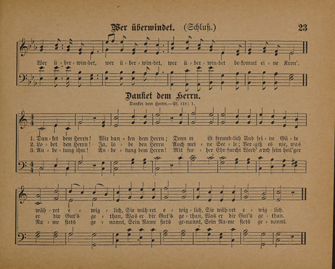 Pilger Lieder: für die Sonntagschule, Erbauungsstunde, Familie, u.s.w. page 23