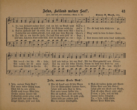 Pilger Lieder: für die Sonntagschule, Erbauungsstunde, Familie, u.s.w. page 43
