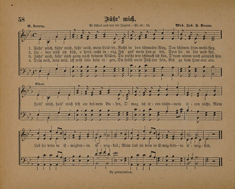 Pilger Lieder: für die Sonntagschule, Erbauungsstunde, Familie, u.s.w. page 58