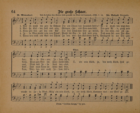 Pilger Lieder: für die Sonntagschule, Erbauungsstunde, Familie, u.s.w. page 64