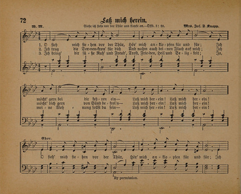 Pilger Lieder: für die Sonntagschule, Erbauungsstunde, Familie, u.s.w. page 72